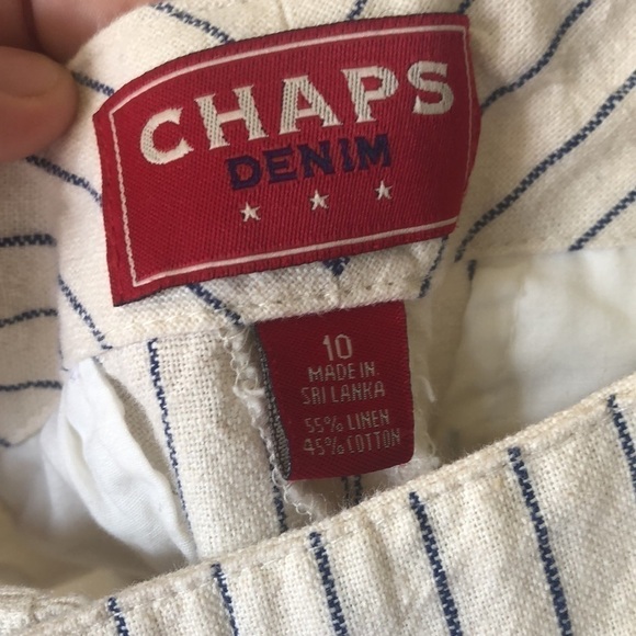 CHAPS linen cotton pants - Picture 2 of 6